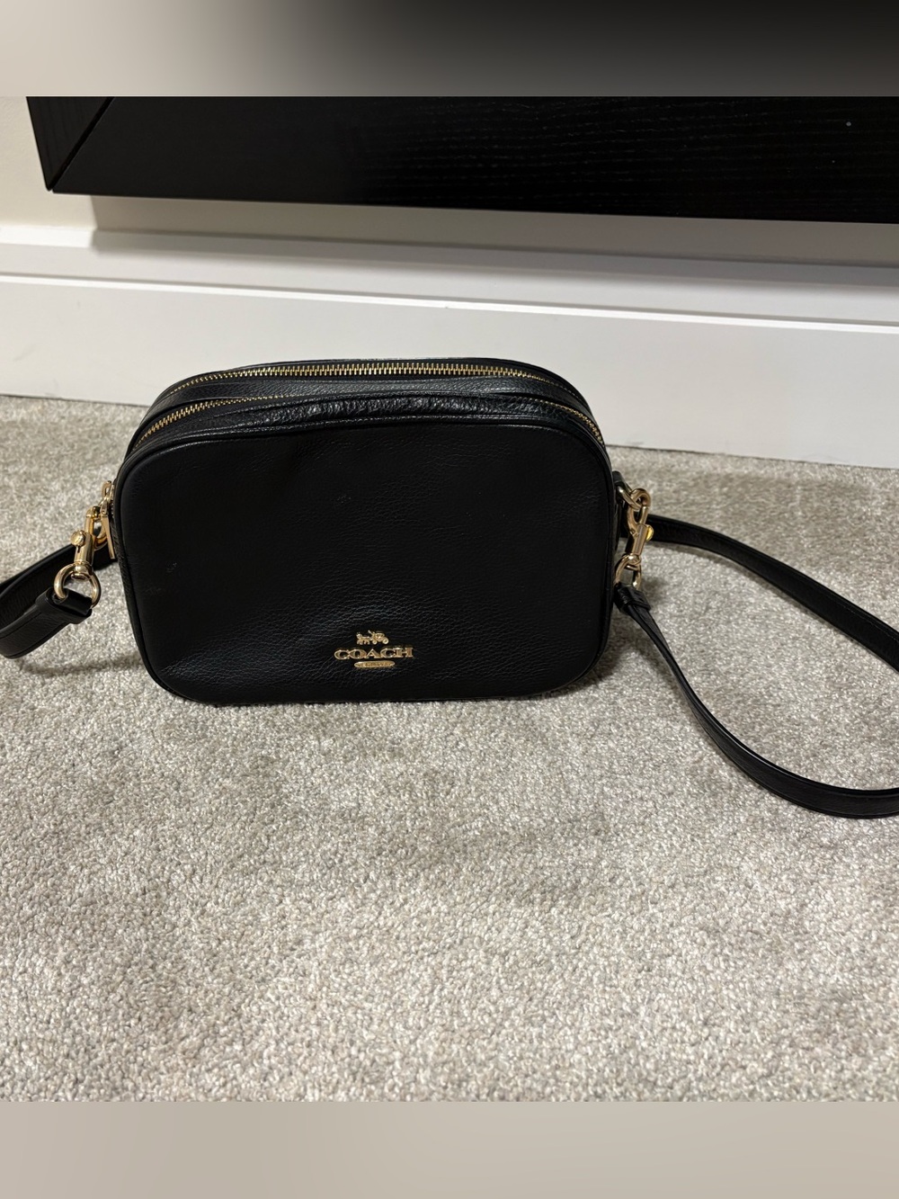 Coach Double Zip Camera Crossbody Bag